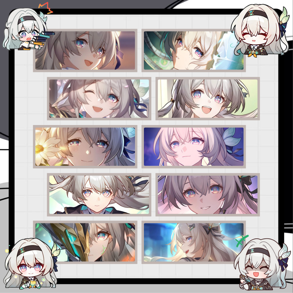 Sticker Slap Firefly Honkai Star Rail, Stiker Firefly Honkai Star Rail