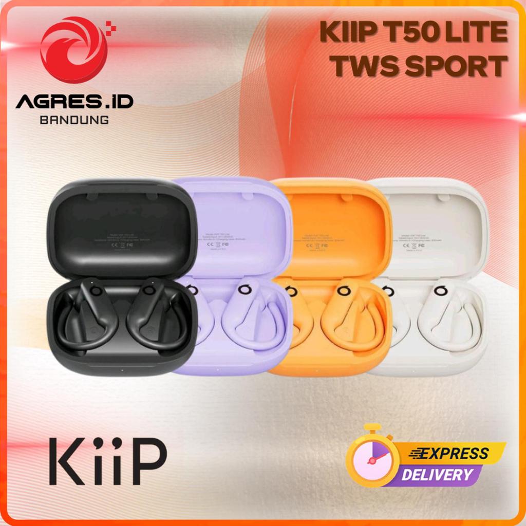 KIIP T50 LITE TWS SPORT EARHOOK EARPHONE ENC