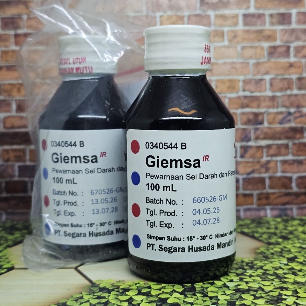 LARUTAN GIEMSA PEWARNAAN SEL 100ML INDOREAGEN