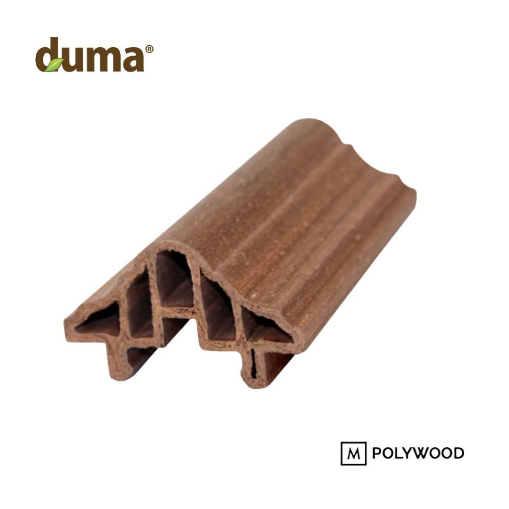 Lis DUMA WPC Click-On Decoratif (60×36) / Lis Dinding / Wallmoulding - DUMA WPC WALL & CEILING PANEL