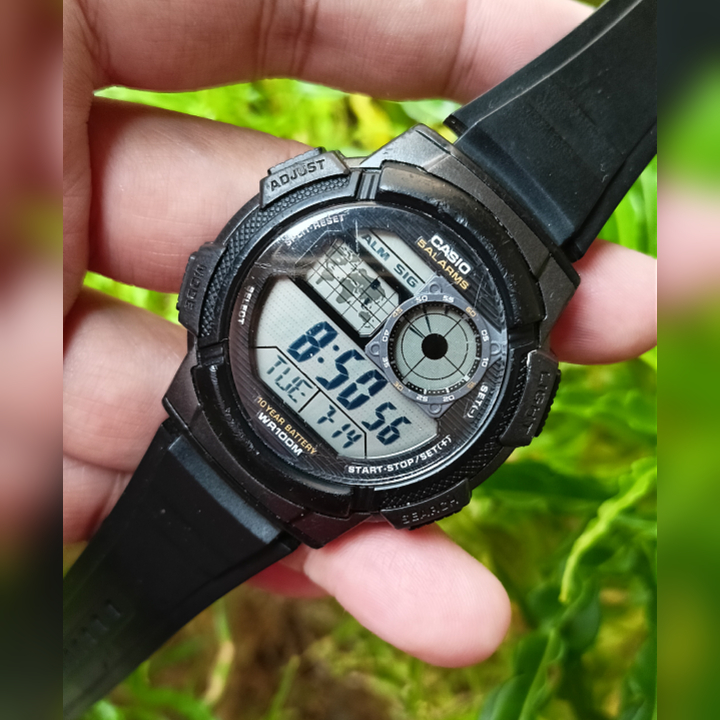 CASIO AE-1000W Digital Watch Second Original | Jam Tangan Pria Sporty
