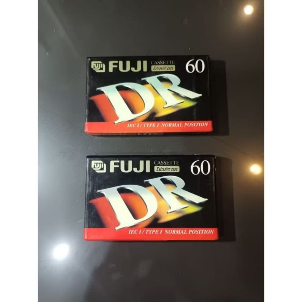 Casette Tape kaset FUJI DR-60 DR 60 kaset pita kosong kaset tape