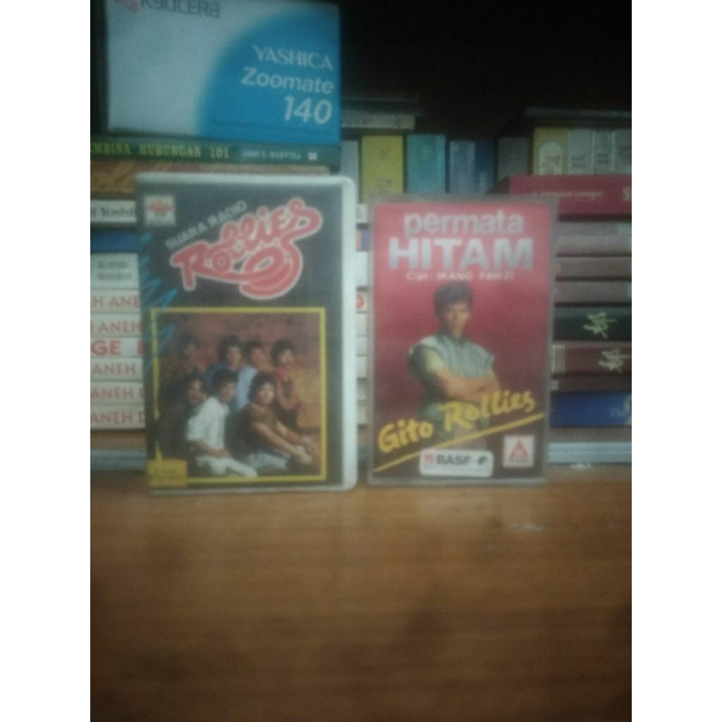 Kaset Pita Rollies album Suara Radio Dan Gito Rollies alb Permata Hitam