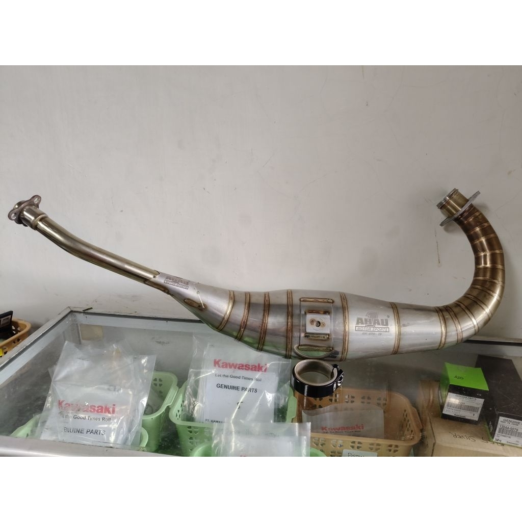 Chamber perut knalpot ninja rr zx STD Ahau1 Original