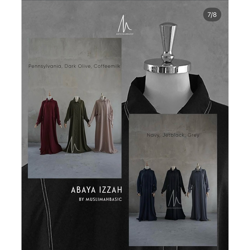 Abaya izzah muslimah basic