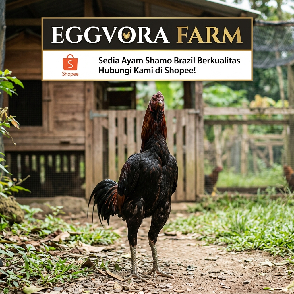 Telur ayam bangkok shamo brazil / ayam petarung aduan untuk ditetaskan UD KURNIA PRATAMA