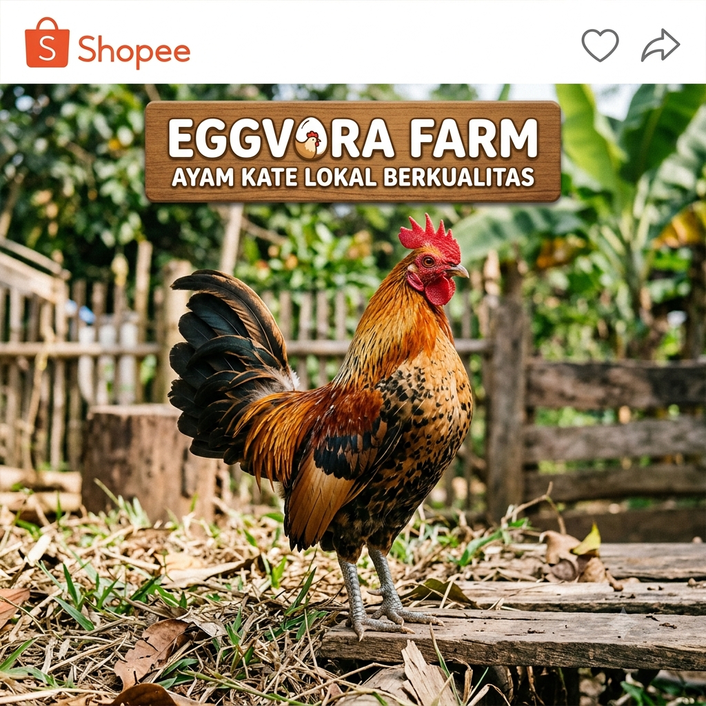 Telur ayam serama / kate lokal fertil asli siap ditetaskan - ayam kate lokal UD KURNIA PRATAMA
