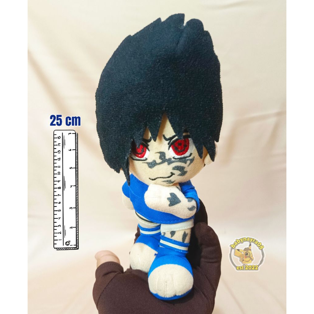 RARE UCHIHA SASUKE NARUTO PLUSH ORIGINAL BANPRESTO