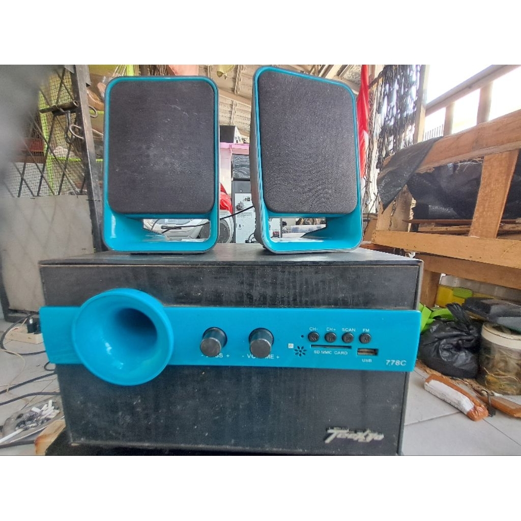 speaker aktif TECKYO 778C Bluetooth