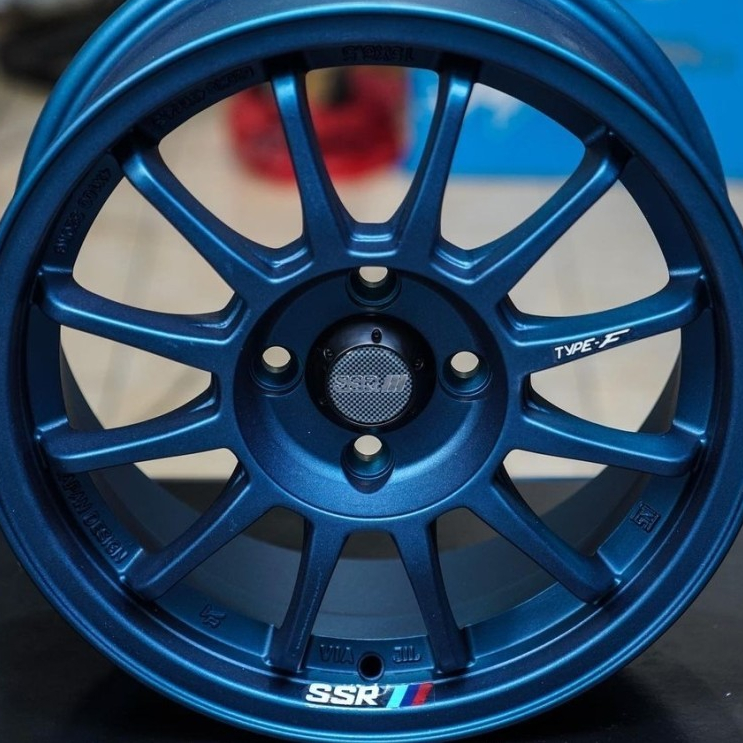 Jual Velg SSR TYPE F Mobil Ring 15 Lebar 6,5 Racing Agya AirEv Brio Mobilio Calya DLL Gratis Ongkir