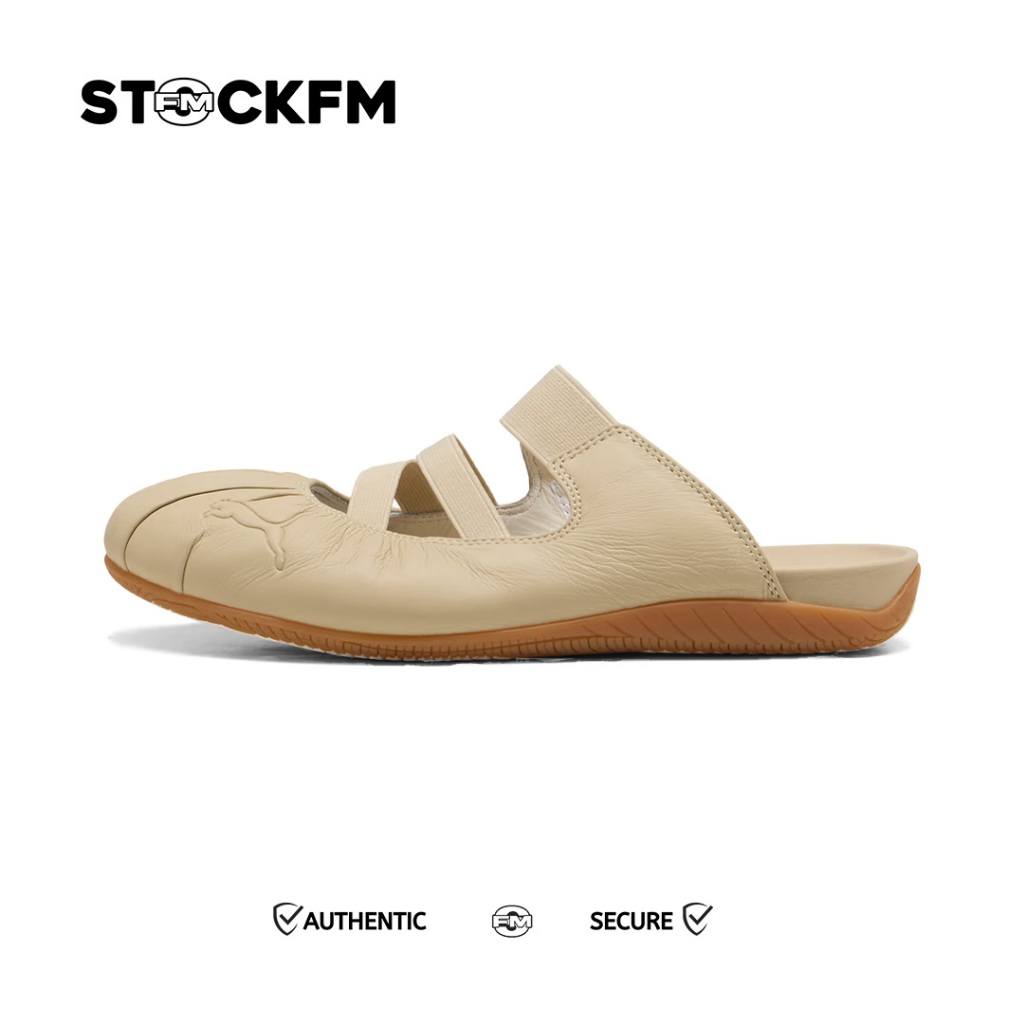 Puma Speedcat Mule Toasted Almond Melted Caramel - Original Resmi