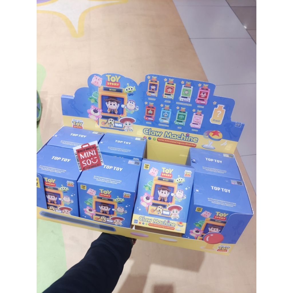MINISO Blind Box DISNEY TOY STORY Claw Machine Series Articulated Figure (1pc Random)