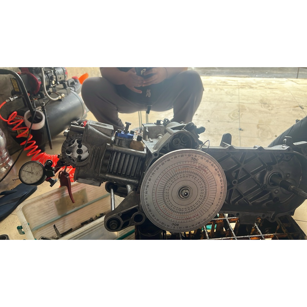 Head beat karbu klep 28/24 in/ex kotak untuk 130 tu dan 155 tu