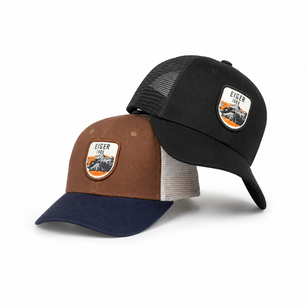 TOPI EIGER BROMO TRUCKER CAP TOPI OUTDOOR TRAVELLING MODEL JARING ANTI GERAH SIMPLE