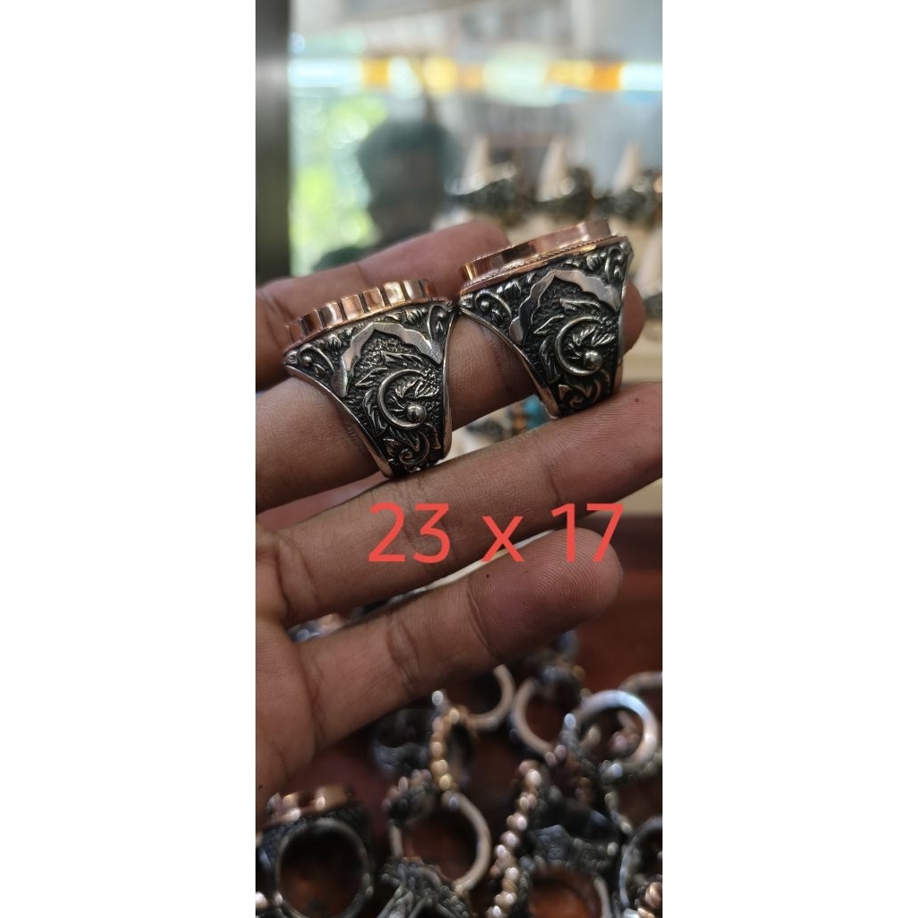 ring koin monel handmade