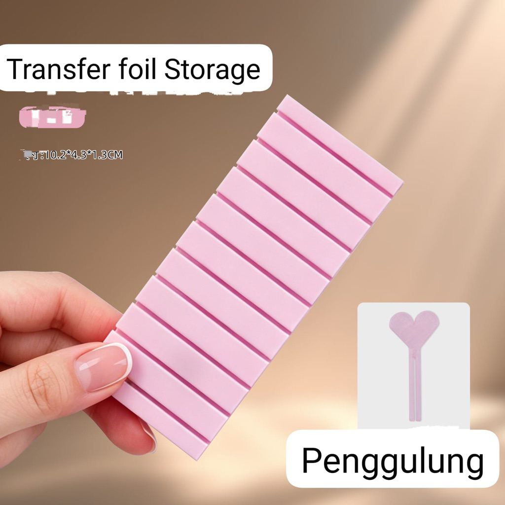 Transfer foil storage tempat untuk tranfer foil penggulung transfer foil