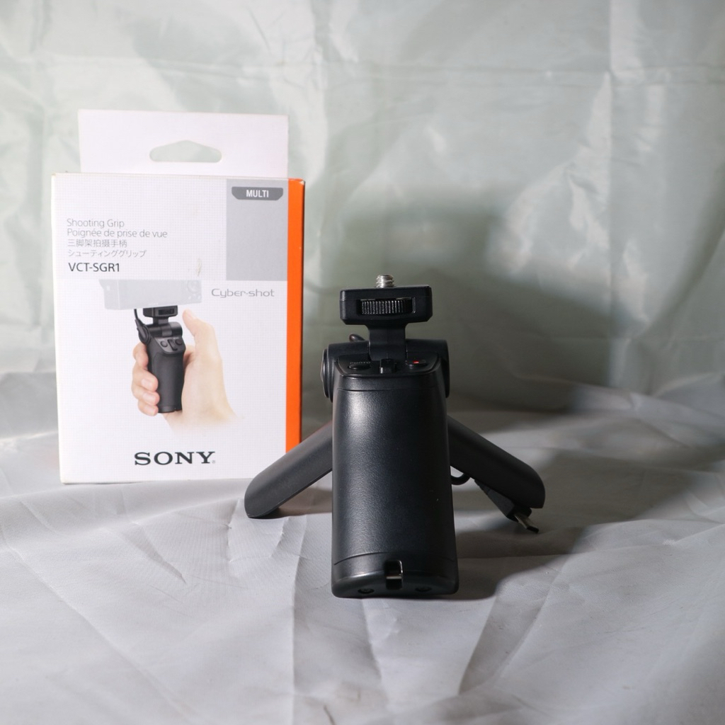 Sony VCT-SGR1 Original Shooting Grip Mini Tripod Vlog Grip Multi Terminal Kamera Sony