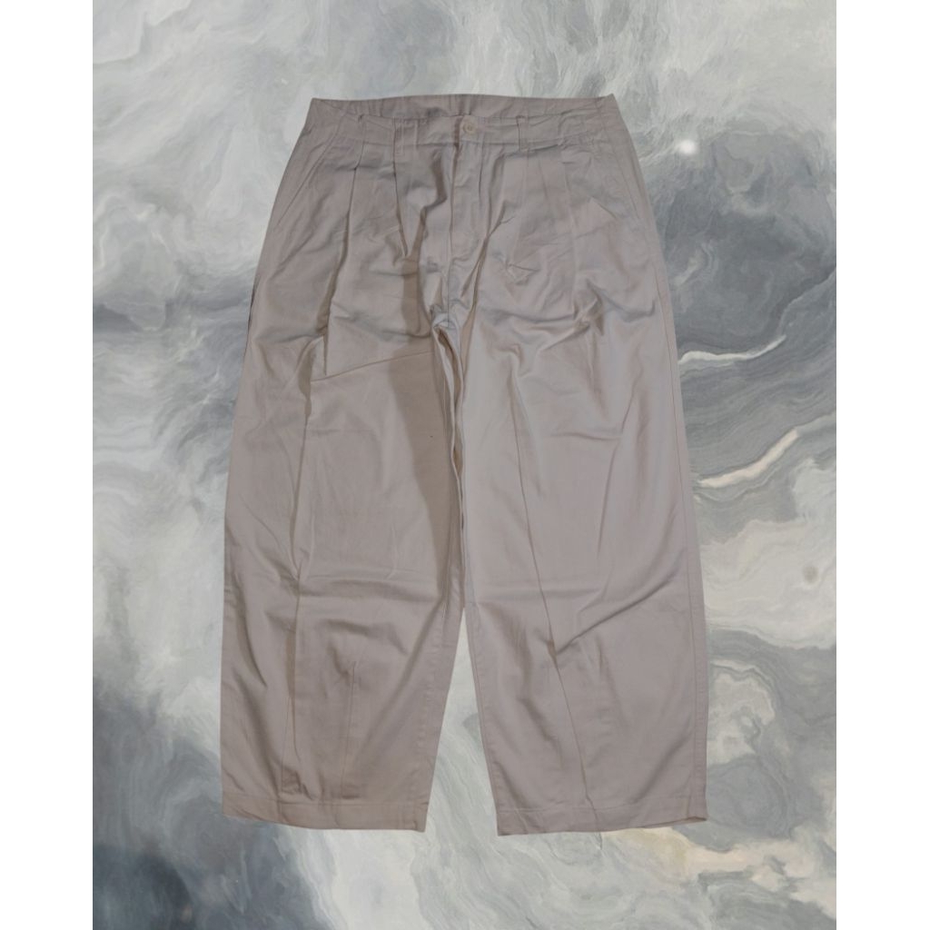 Celana Baggy Ballon Pleated Jeans Gombrong STANDARD MUSINSA