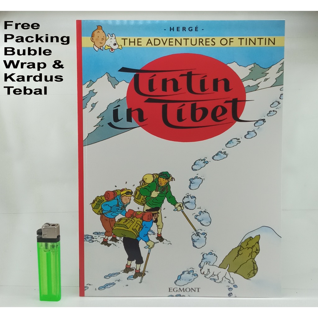 Komik Egmont Tintin In Tibet Tintin Di Tibet Format Lebar Bahasa Inggris Original