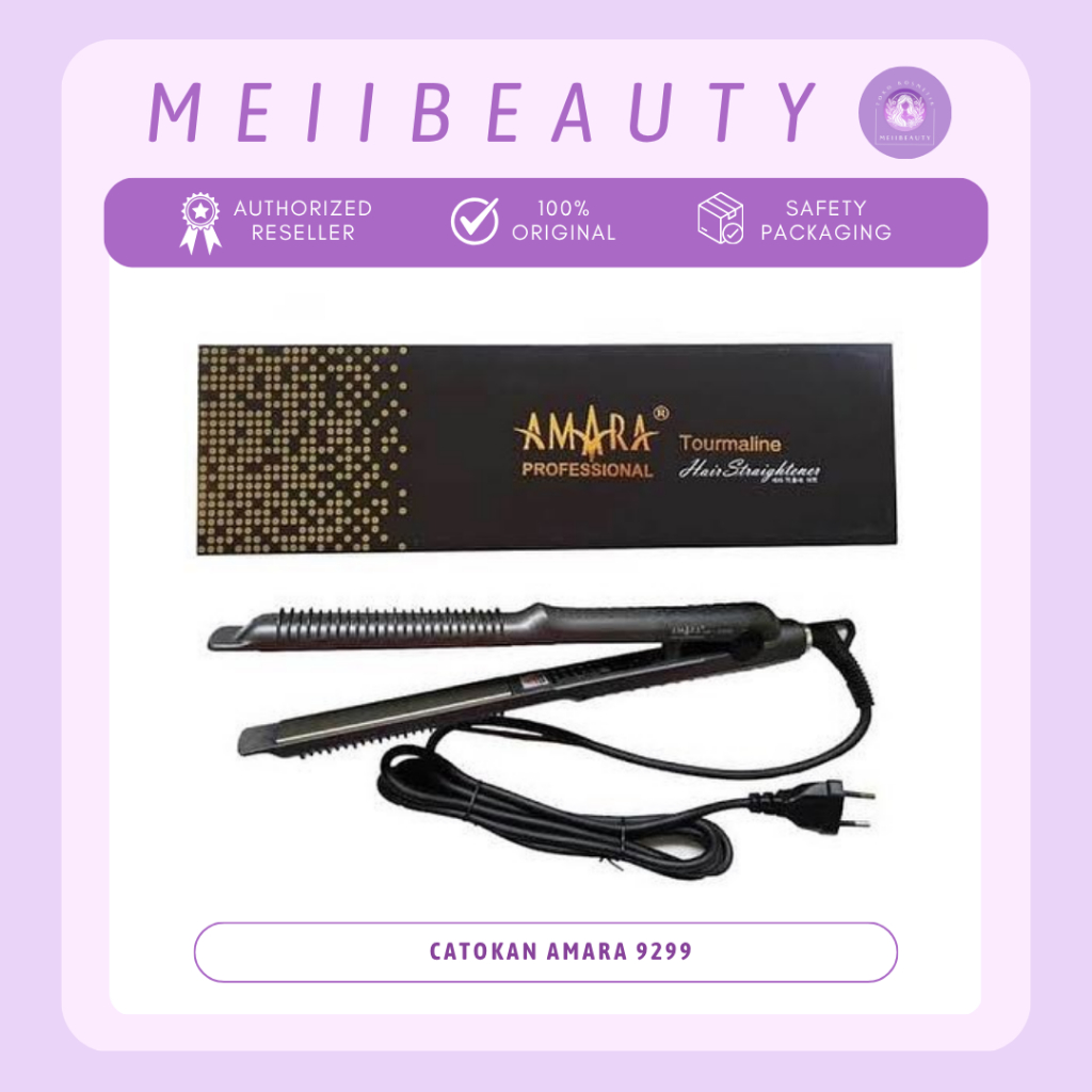 Amara Catokan 2in1 AM-9299 | Pelurus rambut klintong hair 9299