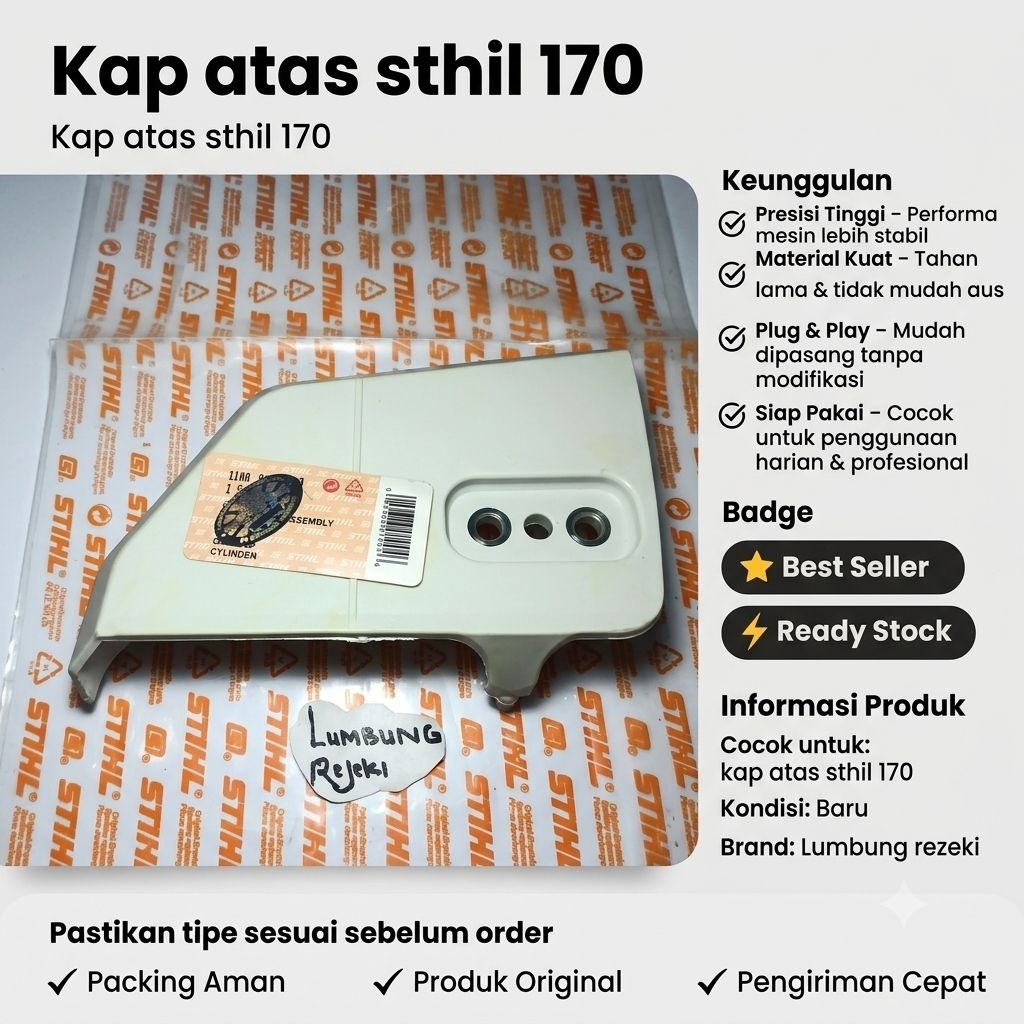 kap atas Senso ms 170/180 sthil