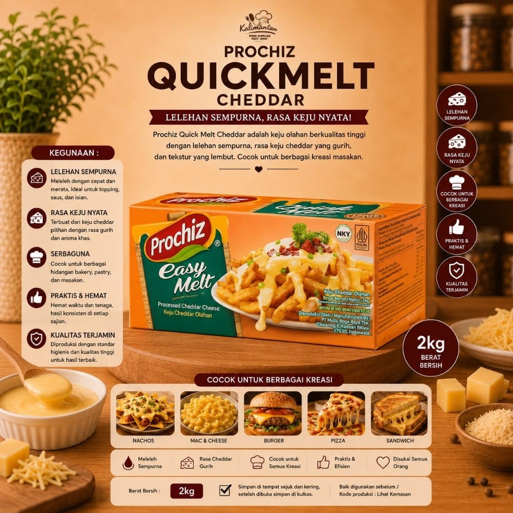 Prochiz Quick Melt 2kg EXP DES 26 Quikmelt