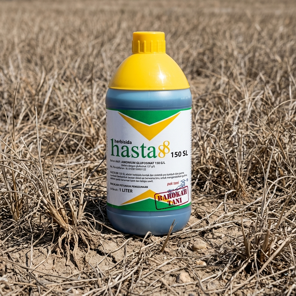 HERBISIDA HASTA 1 Liter - Pembasmi Rumput Liar & Gulma Paling Ampuh Sampai Akar,Racun Rumput Sistemi