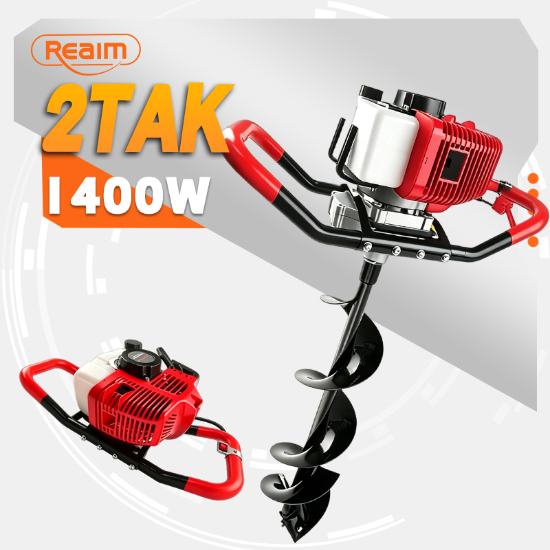 Reaim Mesin Bor Gali Tanah 2 Tak Steel Titanium || Reaim Bor Gali Tanah 2 Tak Centrifugal