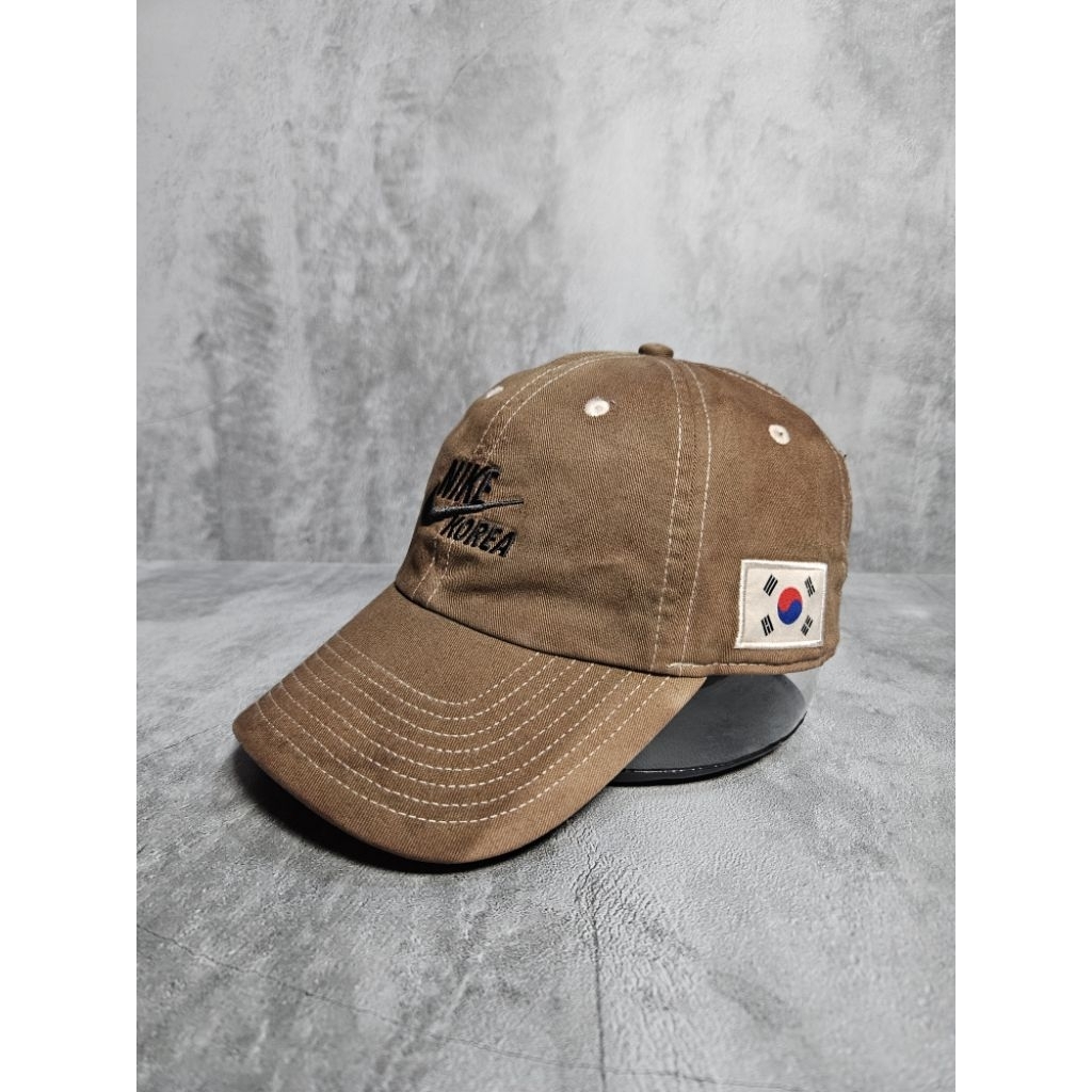 Nike Korea Brown Washed (Rare Colour) Cotton Cap
