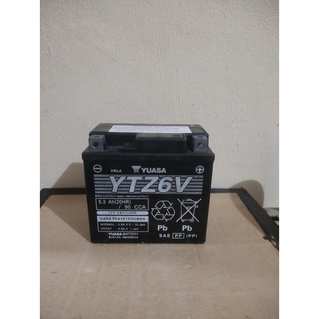 AKI ACCU BATTERY BEKAS MOTOR VARIO AEROX PCX NMAX BEAT SCOOPY
