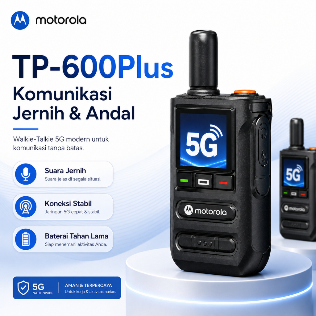 HT Motorola PoC 4G LTE Walkie Talkie 5000KM Long Range Handy Talky Global Nationwide Walkie Talkie J