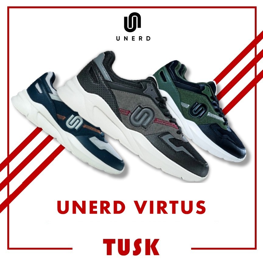 Sepatu Unerd Virtus Sepatu Sneakers Casual Sport Sepatu Sneakers Olahraga Pria Unerd Original