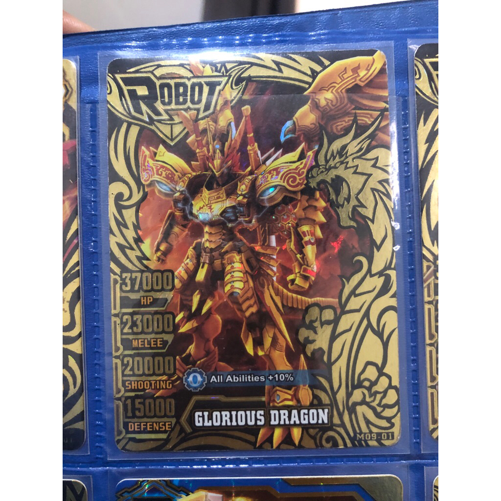 (BACA DESKRIPSI) Hero of robots Glorious dragon ngv3 legend card
