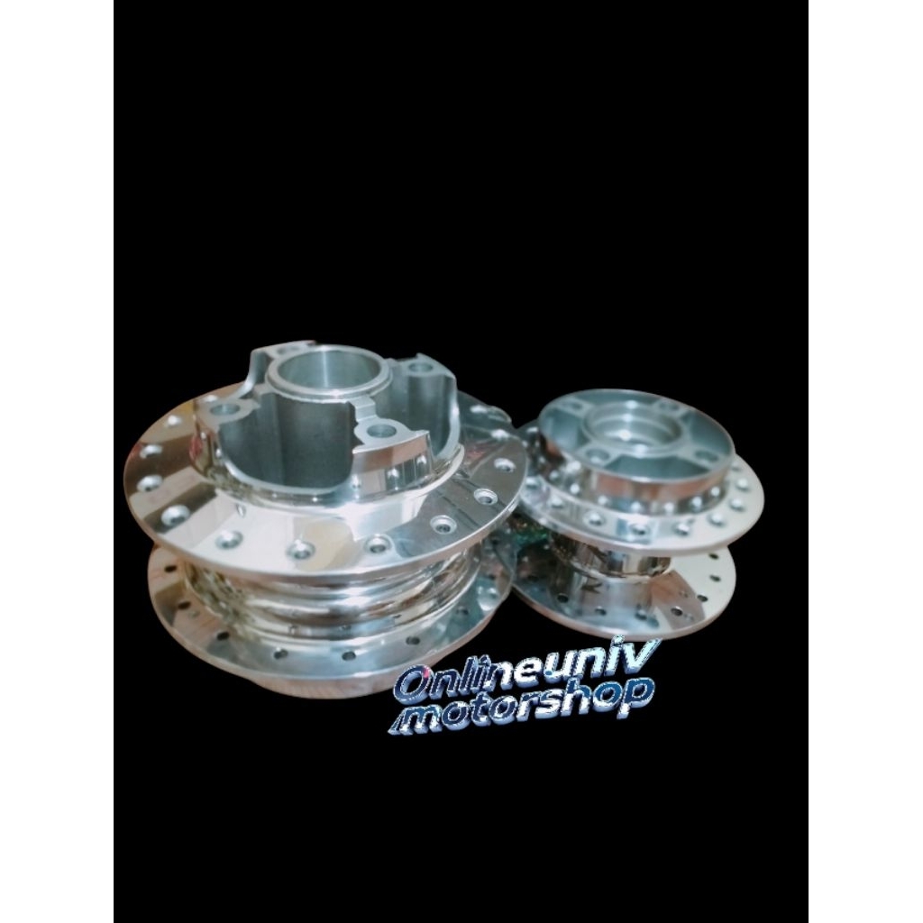 Tromol crome Sonic 150r SONIC 150R 1set depan dan belakang