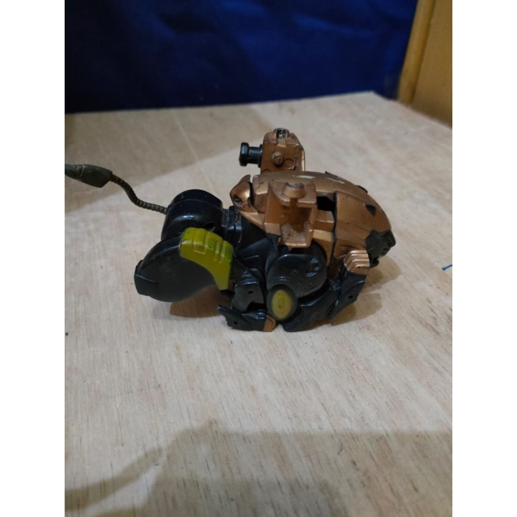 Figure Zord Gao Ranger Wild Force Gao Leon Black Lion singa Hitam Megazord Animus