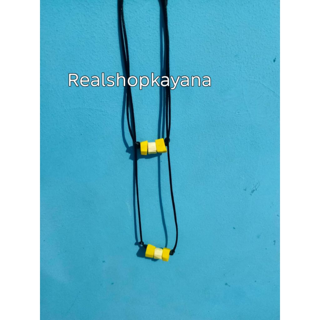 kalung delingo bangle tali hitam kalung Kariango bayi bumil kalung delingo bangle