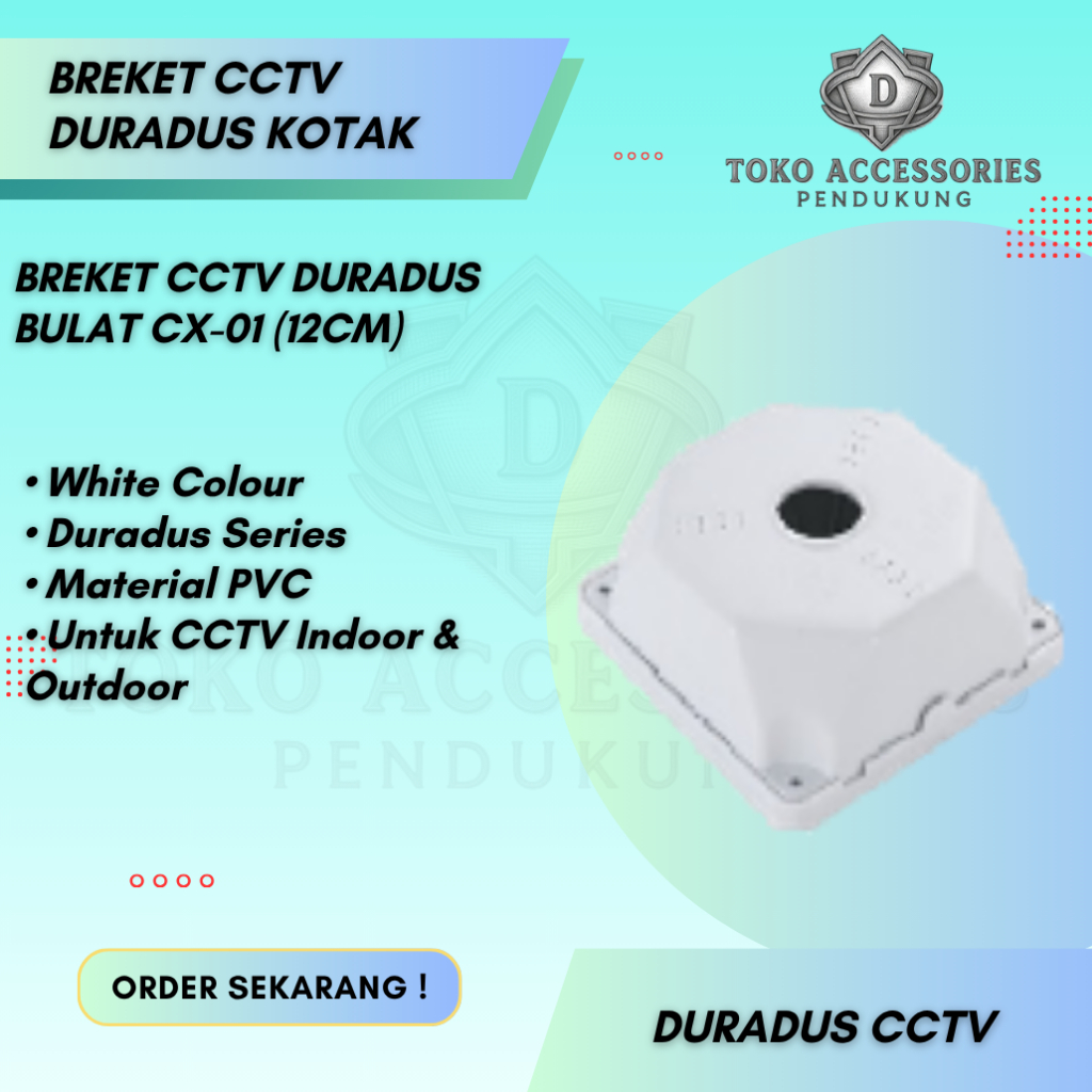 Duradus Camera CCTV Indoor/Outdoor JUNCTION BOX DURADUS CCTV KUAT TEBAL