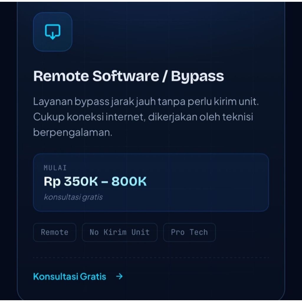 jasa open icloud clean