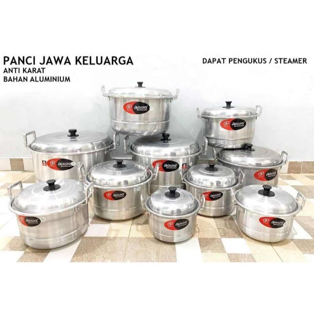 PANCI KUKUSAN JAWA UKURAN 20,22,45