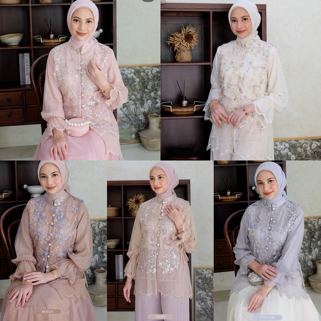 NAURA BLOUSE SARAH THE LABEL || AISHA BLOUSE SARAH THE LABEL || HANA KIMONO BLOUSE SARAH THE LABEL
