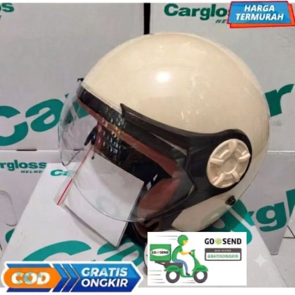 Helm Hijab ykt free stiker SNI kualitas terbaik warna banyak