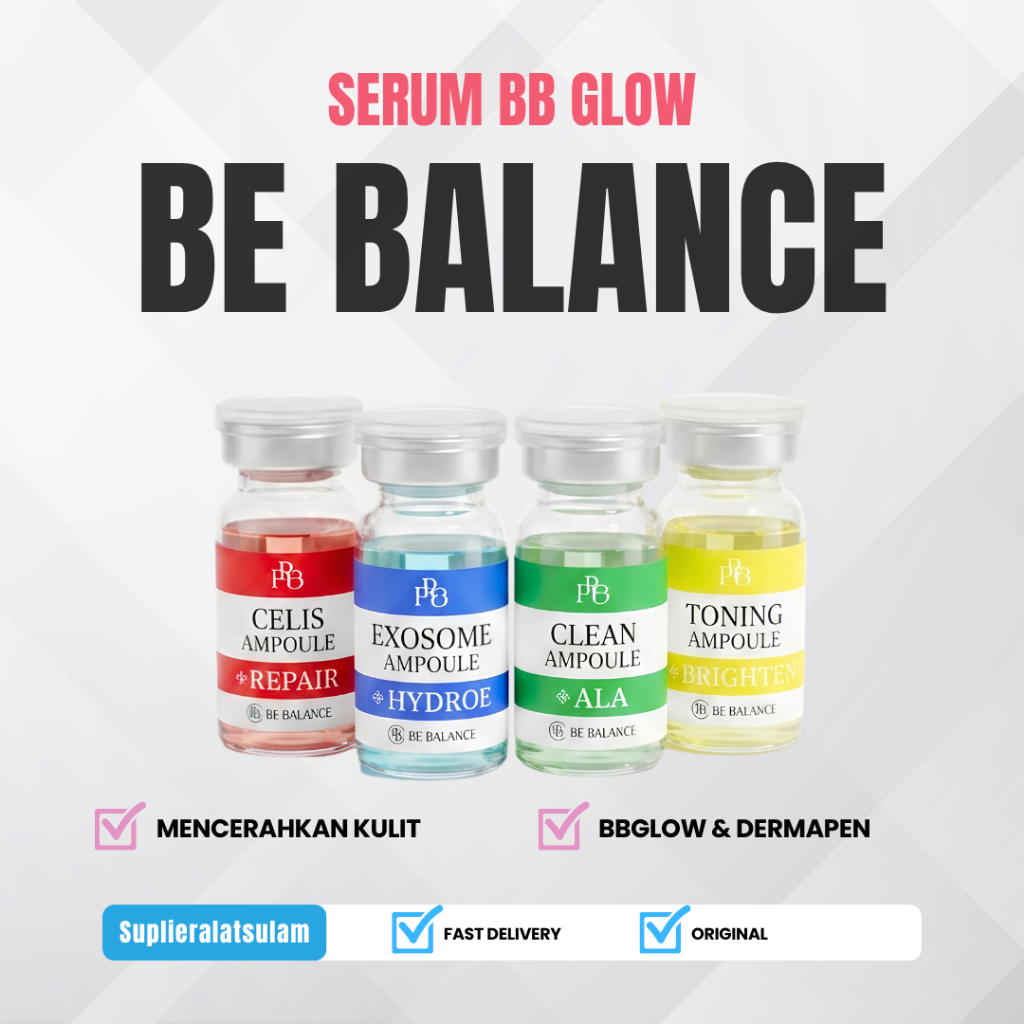 BE BALANCE BBGlow Bopeng Jerawat BEBALANCE REPAIR /ALA / BRIGHTENING /HYDRO