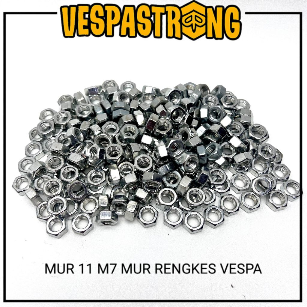 mur 11 m7 rengkes karter mesin vespa