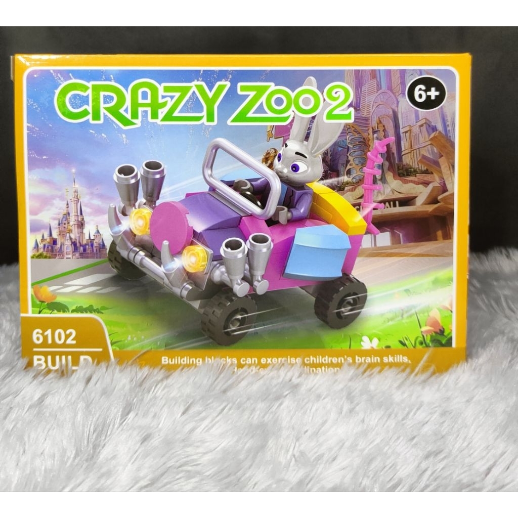 LEGO CRAZY ZOO2// LEGO BRICK// MAINAN CREATIVE EDUCATION