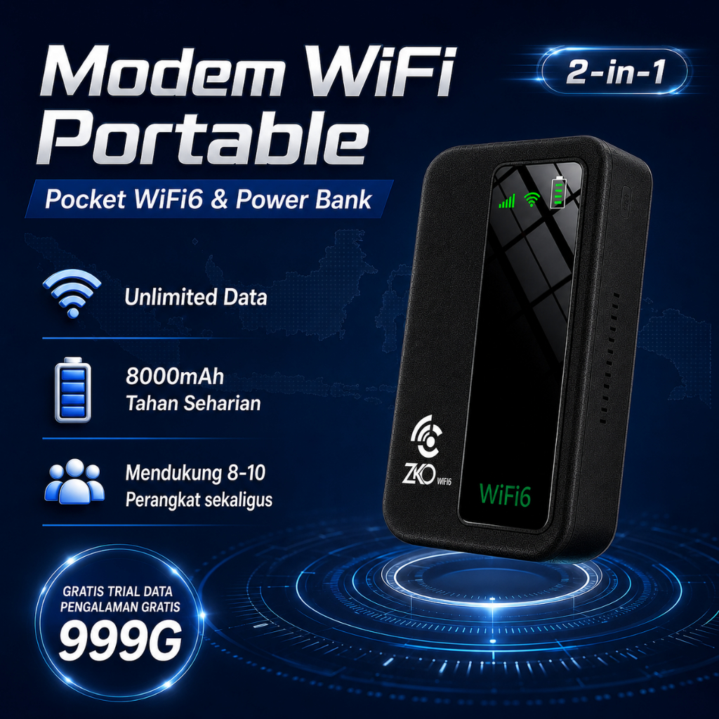 Modem WiFi Portable 5G4G/Mobile MiFi/Broadband Seluler/Modem Wireless Router/WiFi Modem22