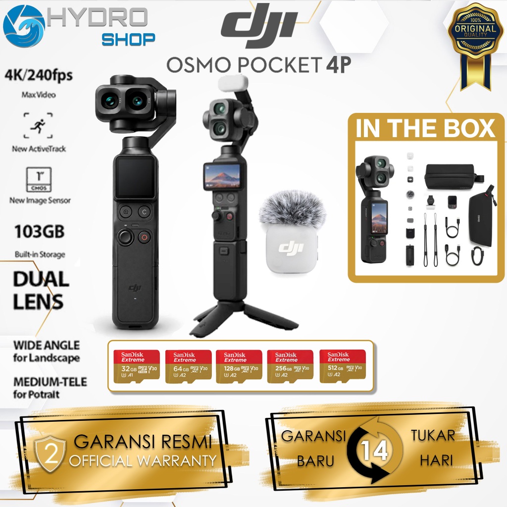 DJI Osmo Pocket 4P Vlog / DJI Pocket  4P / DJI Osmo Pocket 4 / DJI Pocket 4