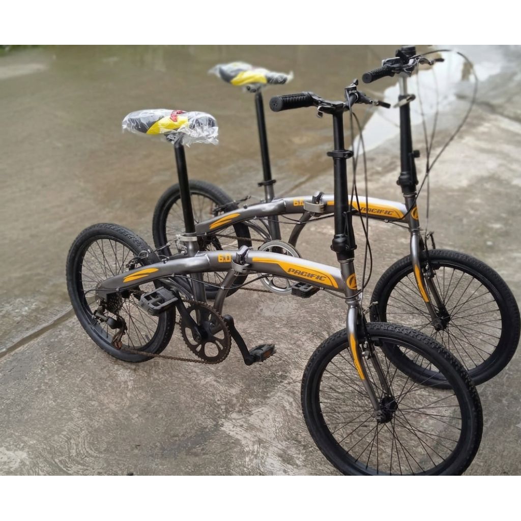 Sepeda Lipat Bekas Rasa Baru Sepeda Repaint Pacific Second Siap Pakai Gowes