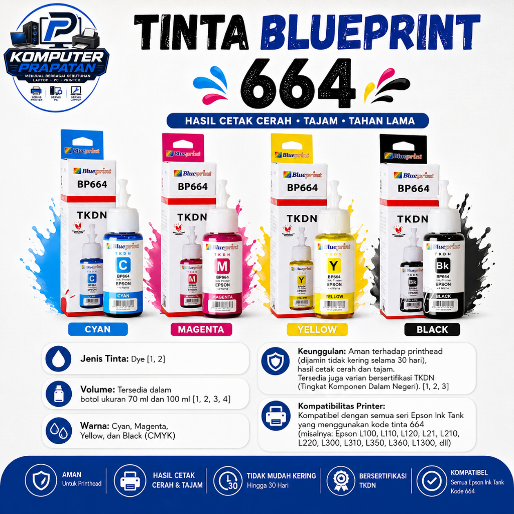 Tinta Blueprint 664