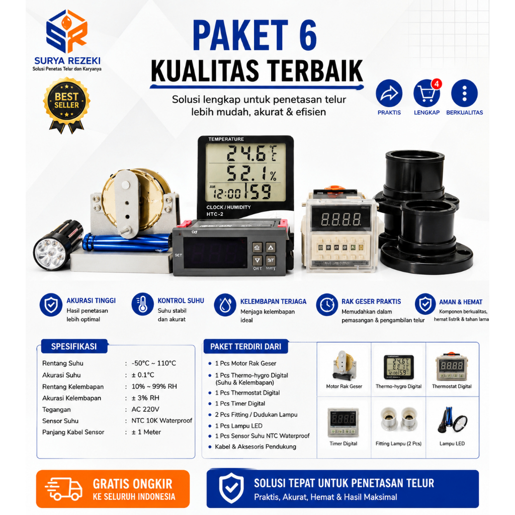 komponen mesin tetas telur paket penetas telur otomatis