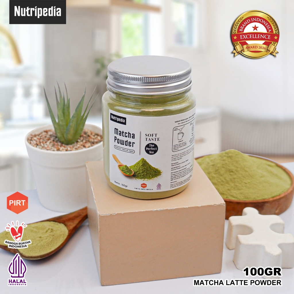 Bubuk Matcha untuk Minuman dan Kue - Matcha Powder 100 Gram - Cocok untuk Latte
